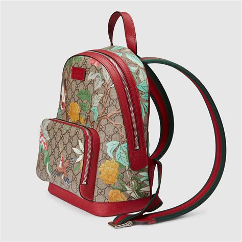 gucci tian bag for sale|GUCCI GG Supreme Monogram Tian Web Small Day Backpack .